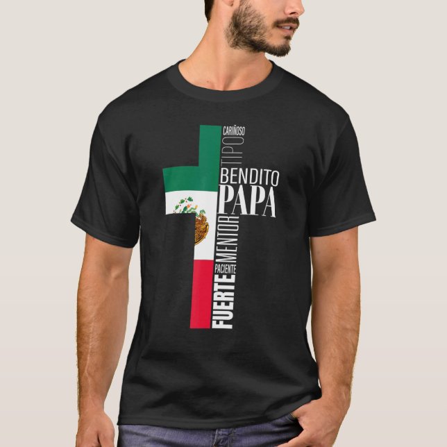 Camiseta Mens Dia Del Padre Regalos Cristianos Da (Anverso)
