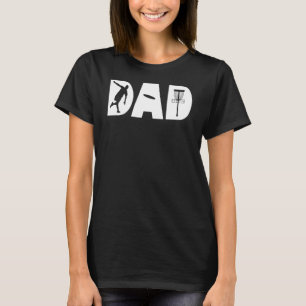 Camiseta Mens Disk Golf Dad Sport Frolf Frisbee 70s 80s 2