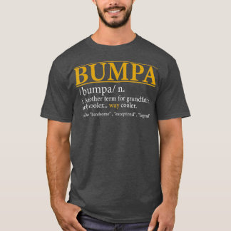 Camiseta Mens Diversión divertida de BUMPA Definición de re