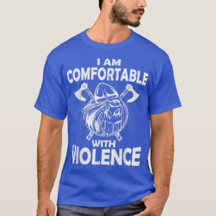 Camiseta Mens Divertido Viking Odin Nórdico Im Cómodo Vial
