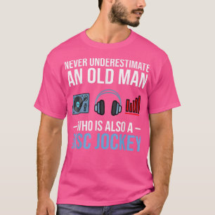 Camiseta Mens Dj Disk Jockey Audio Engineer Sound Guy Music