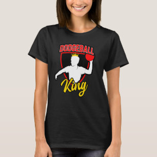 Camiseta Mens Dodgeball King para Dodgeball M