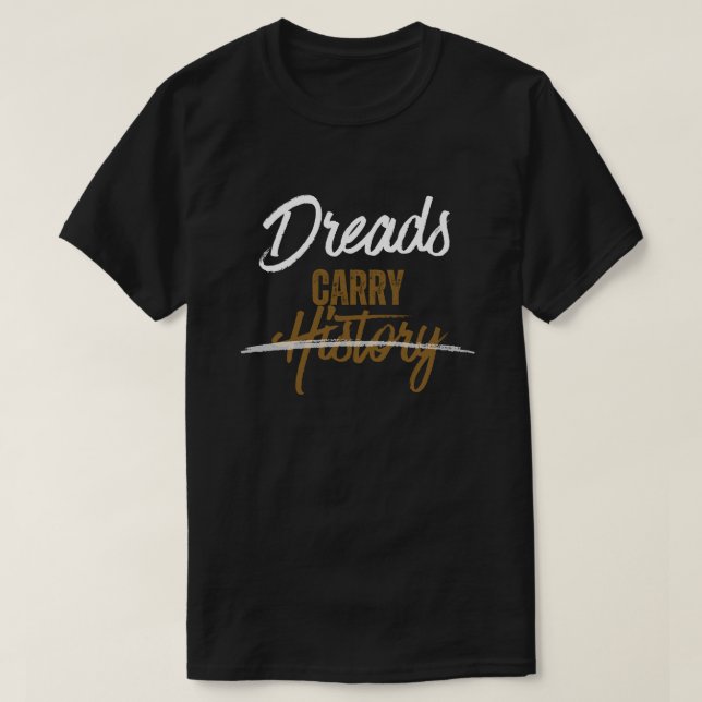 Camiseta Men's Dreadlock History Graphic Tee (Diseño del anverso)