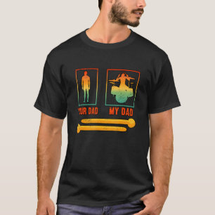 Camiseta Mens Drummer Dad 3
