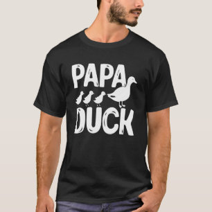 Camiseta Mens Duck Ducks Papa Duck