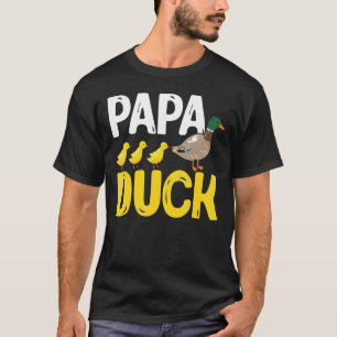 Camiseta Mens Ducks Funny Duck Lover Papa Duck