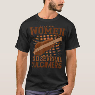 Camiseta Mens Dulcimer Mens Dulcimer Ama Guitar Funny Du