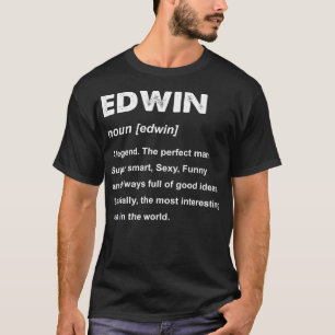 Camiseta Mens Edwin Name