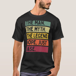 Camiseta Mens El Hombre El Mito La Leyenda No Sólo Jase Q