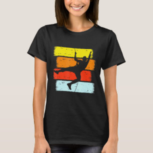 Camiseta Mens Escalando Montaña Sport Climber Rock