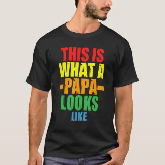 Camiseta Mens Esto Es Lo Que Parece Un Papa