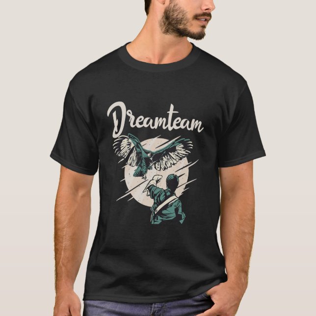 Camiseta Mens Falconry Falcon Funny Falconer Regalo Picklin (Anverso)