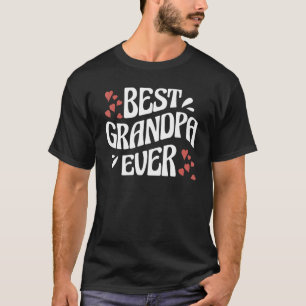 Camiseta Mens Family  Best Grandpa Ever Fun For Cool Grandp