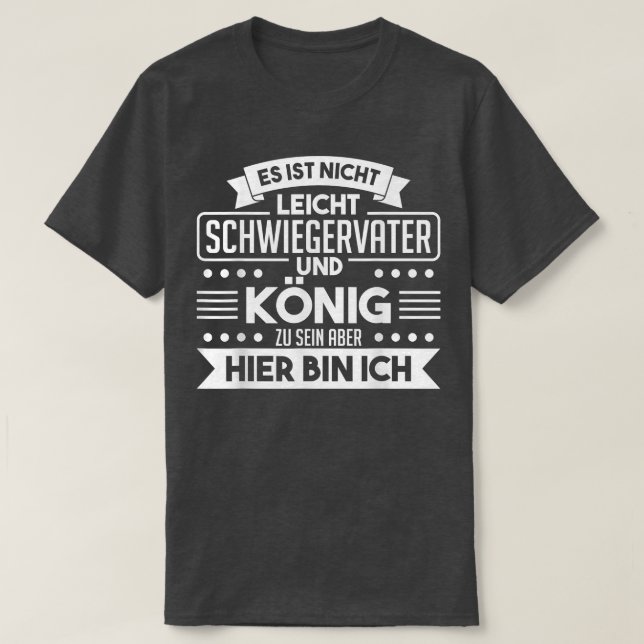 Camiseta Mens Father in law in law parents, saying in law  (Diseño del anverso)