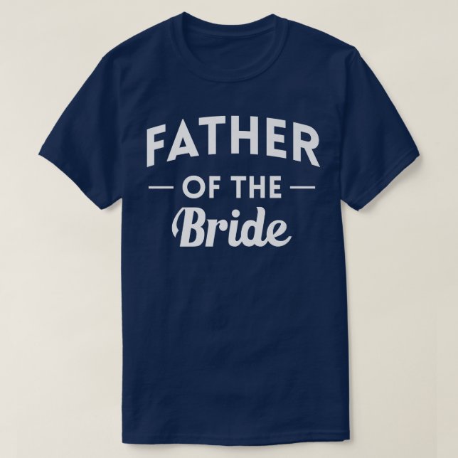 Camiseta Mens Father Of The Bride Bachelor Party  (Diseño del anverso)