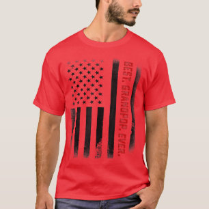Camiseta Mens Fathers Day Gift For Papa  Best Grandpop Ever