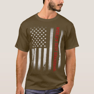 Camiseta Mens Fathers Day Gift Tee World's Best Granddad E