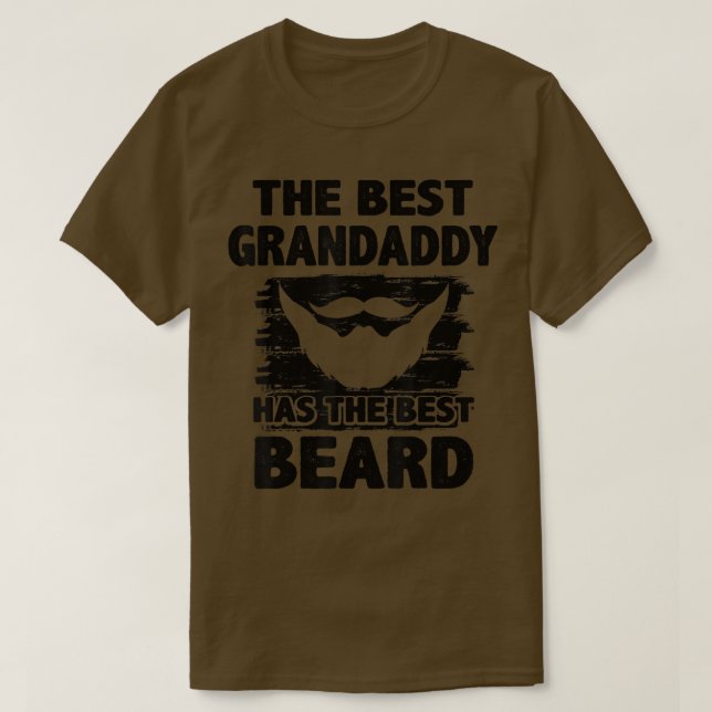 Camiseta Mens Fathers Day Tee For Papa Best Grandaddy Has B (Diseño del anverso)