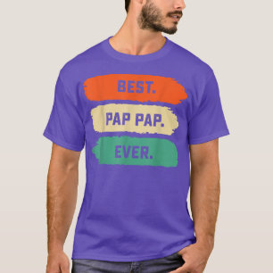 Camiseta Mens Fathers Day Tee From Family Best Pap Pap Eve