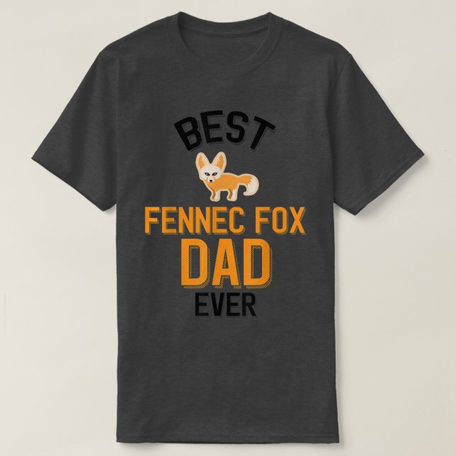 Camiseta Mens Fennec Fox Dad T-Shirt (Diseño del anverso)