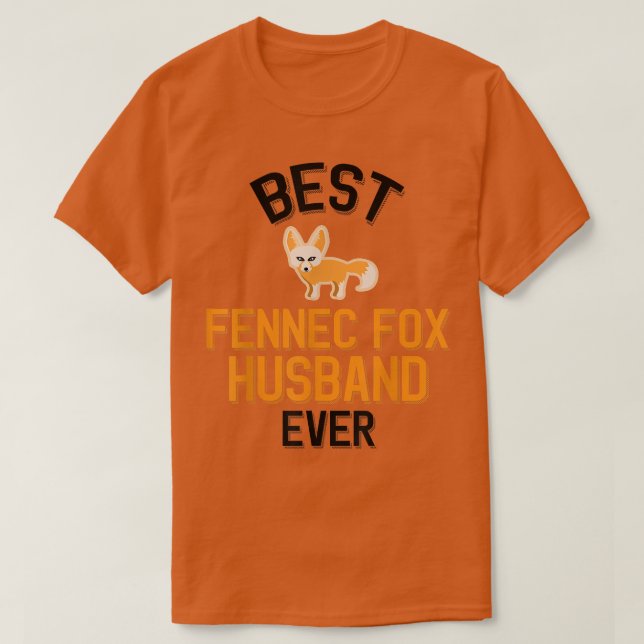 Camiseta Mens Fennec Fox Husband Tamirt (Diseño del anverso)
