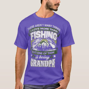 Camiseta Mens Fishing Grandpa Reel Cool Grandpa (1)