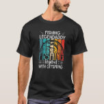 Camiseta Mens Fishing Legend With Offspring American Flag F<br><div class="desc">Mens Fishing Legend With Offspring American Flag F</div>