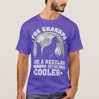 Camiseta Mens Fo Grandpa Funny Moon Vintage Fo Fathers Day