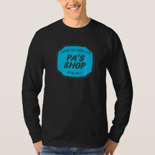 Camiseta Mens Fun Pa S Ver Taller de Rótulo Empresarial Woo