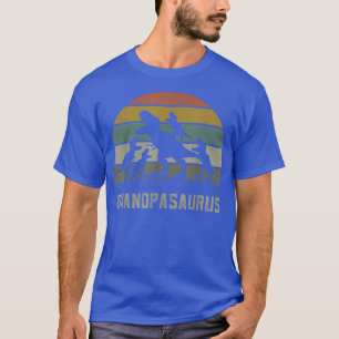 Camiseta Mens Fun Rawr Dinosaur Grandpa s, Grandpasaurus 4 