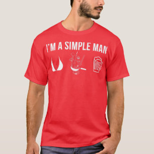 Camiseta Mens Funny Cooking Chef Cook Hobby Simple ManT-Shi