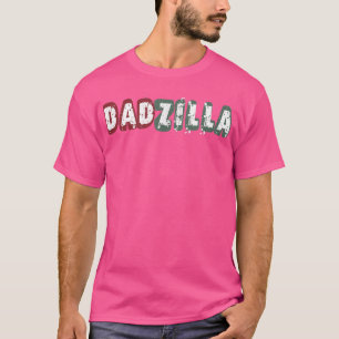 Camiseta Mens FUNNY DADZILLA  Father's Day Granddad Birthda