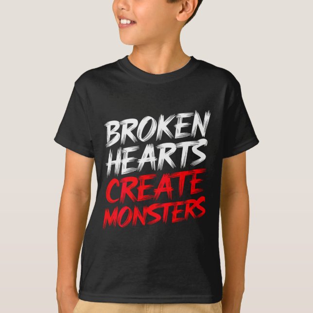 Camiseta Mens Funny Gym Saying Valentine's Broken Hearts Mo (Anverso)