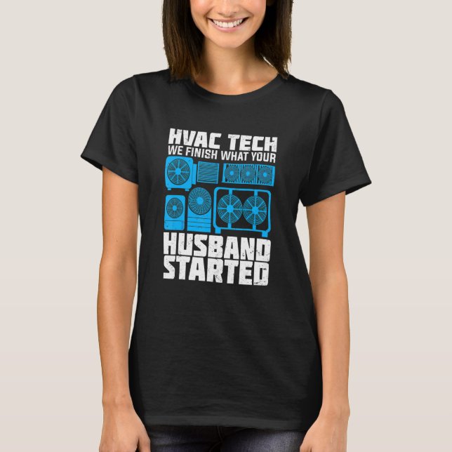 Camiseta Mens Funny HVAC Design for a HVAC Tech (Anverso)
