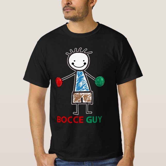 Camiseta Mens Funny Meme Bocce Ball Diseño Boys Bocci Sport (Anverso)