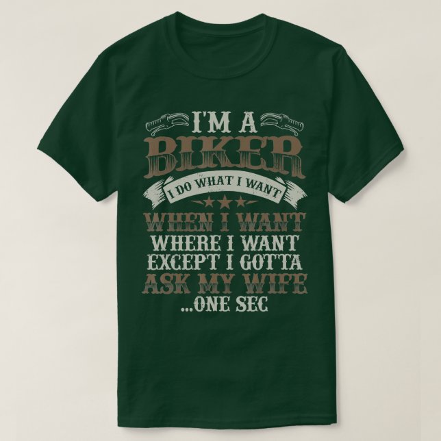Camiseta Mens Funny Motorcycle Lover Husbands Men Motorbik (Diseño del anverso)