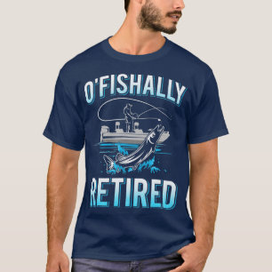 Camiseta Mens Funny Ofishally Retired Gift  for Retired Fis
