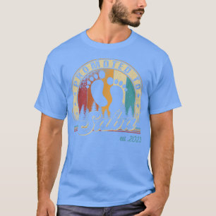 Camiseta Mens Funny Promoted to Saba Est 2023 First Time Fa