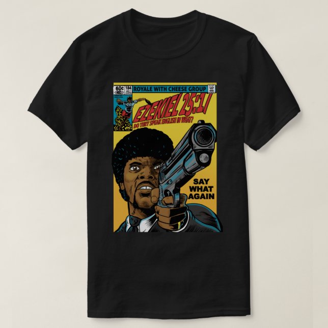 Camiseta Mens Funny Pulp Film Ficiton Gift For Everyone (Diseño del anverso)