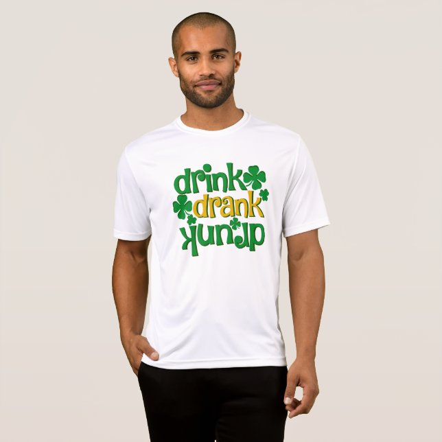 Camiseta Mens funny St.Patrick’s Day (Anverso completo)