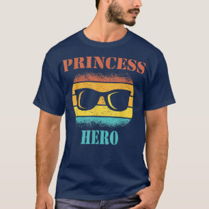 Camiseta Mens Funny Tee For Fathers Day Princess Hero Of Da