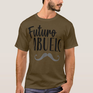 Camiseta Mens Futuro Abuelo Spanish Pregnancy Announcement 