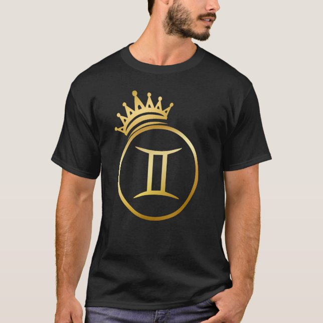 Camiseta Mens Gemini King (Anverso)