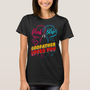Camiseta Mens Gender Revelan Fiesta Equipo Baby Shower Pink
