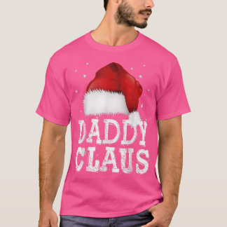 Camiseta Mens Ghristmas Pajama Daddy Santa Claus Mamáes de