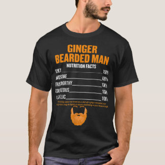 Camiseta Mens Ginger Hemorragia del hombre hechos de la nut