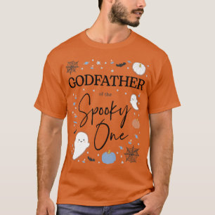 Camiseta Mens Godfather of the Spooky One First Birthday Bo
