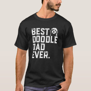 Camiseta Mens Goldendoodle Dad Mejor regalo de papá de Dood