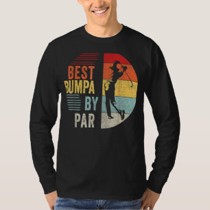 Camiseta Mens Golf Mejor Bumpa De Par Grandpa Padre