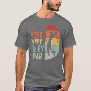 Camiseta Mens Golf Mejor Pappy Por Par Grandpa Golfer Padre